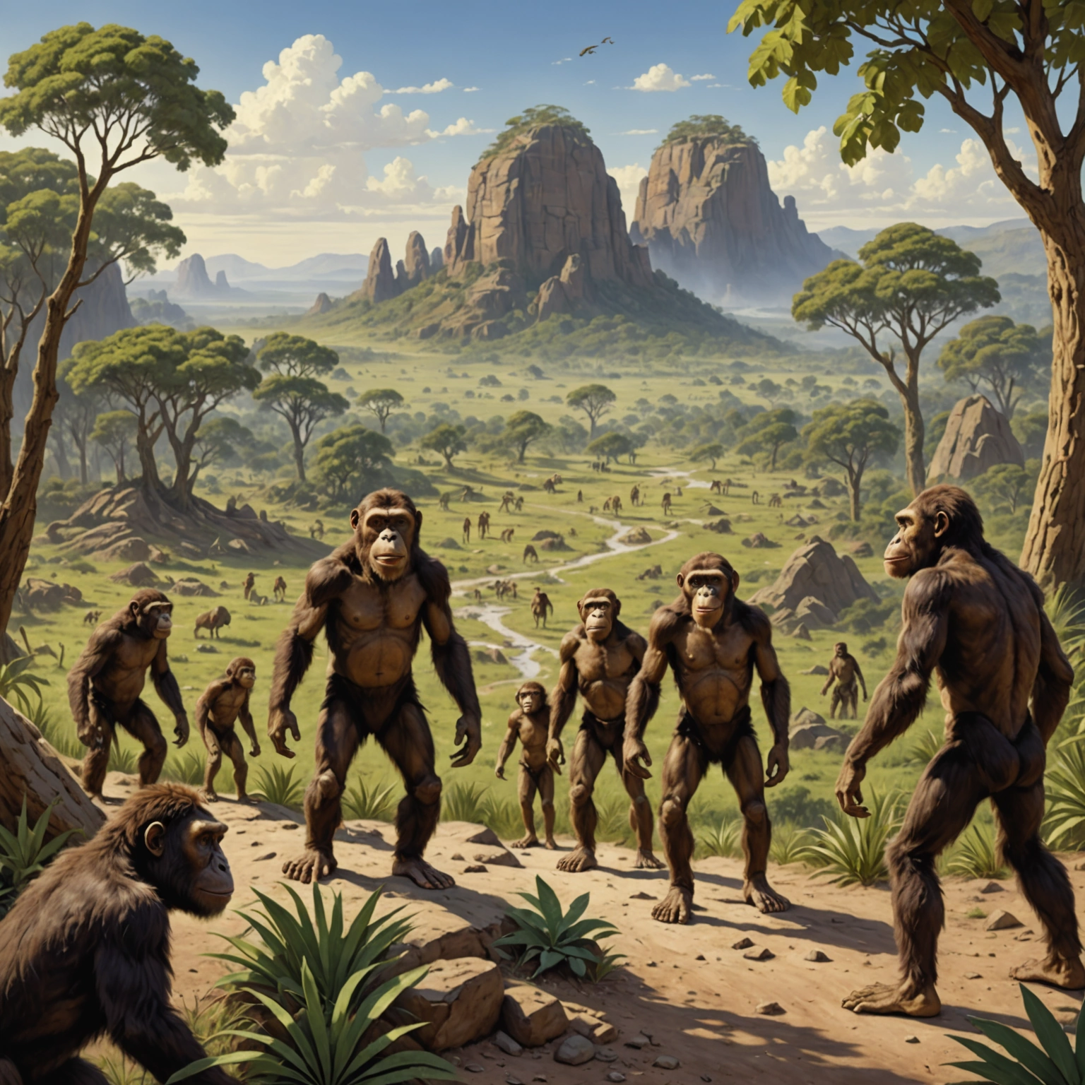 Первые люди: эволюция и жизнь древних предков