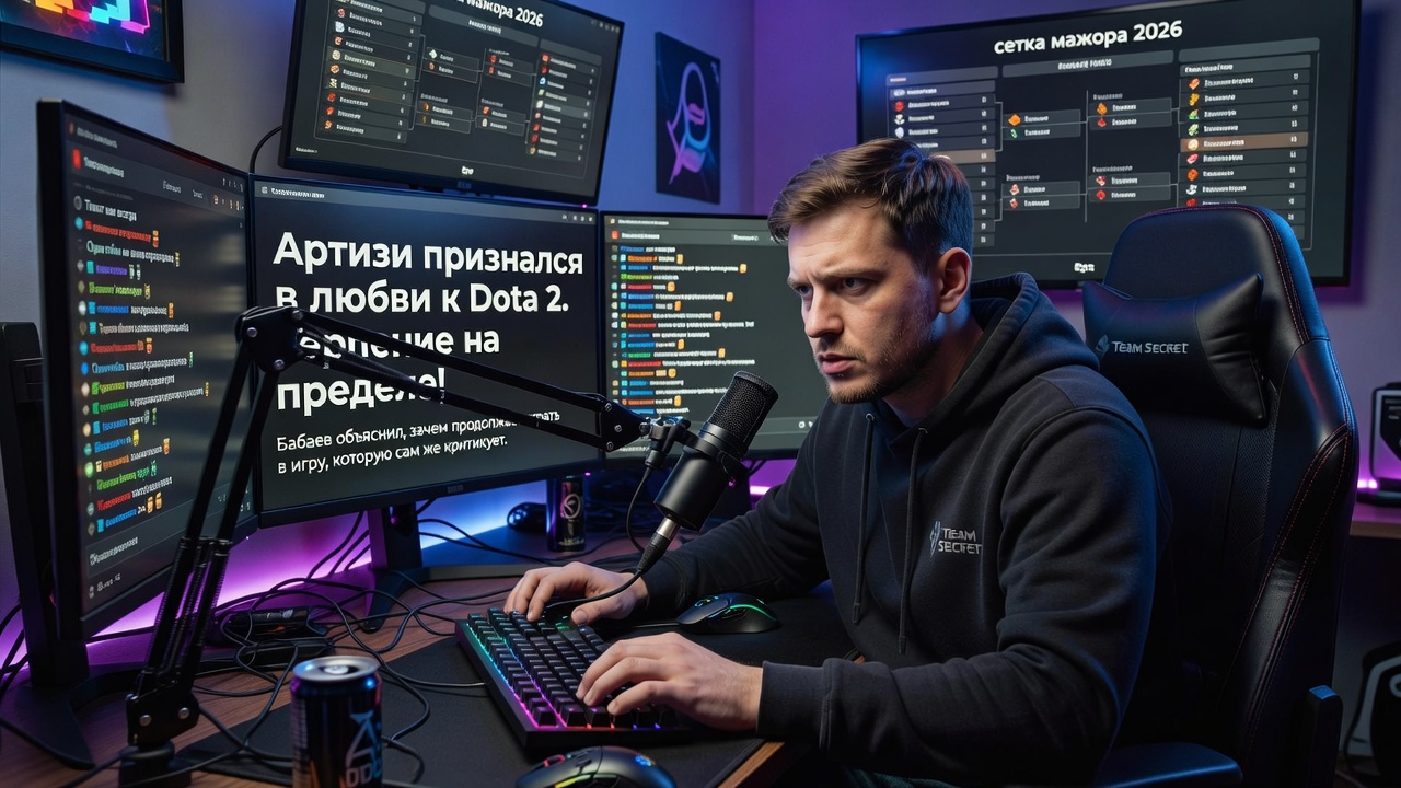Arteezy признался в любви к Dota 2. Терпение на пределе!