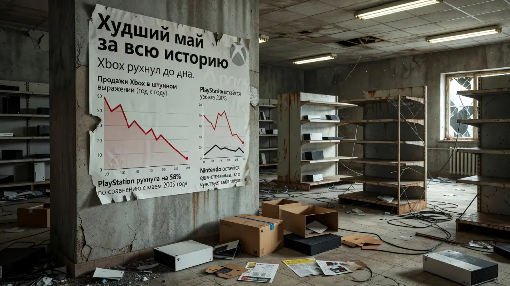 Xbox рухнул до дна. Худший май за всю историю
