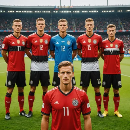 Сборная Германии по футболу: Состав и матчи