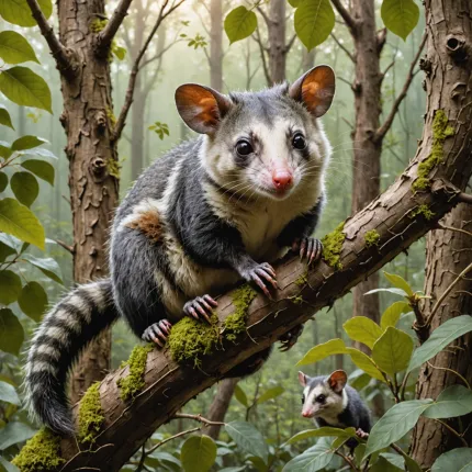 Удивительный мир опоссумов: что нужно знать о этих необычных существах